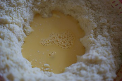Préparation pâte à tarte