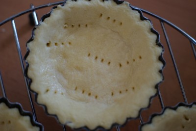 Pâte à tarte imperméabilisée