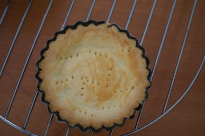 Pâte à tarte cuite