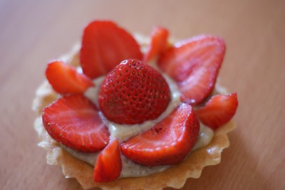 Tartelette aux fraises