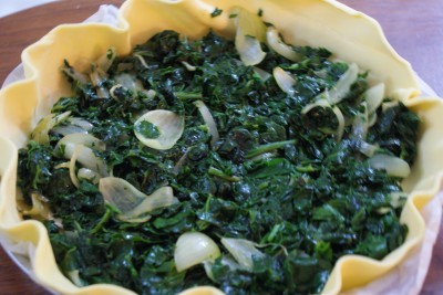 Tarte épinards 